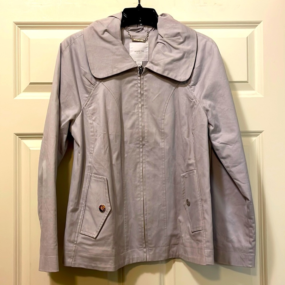 Grey zip jacket